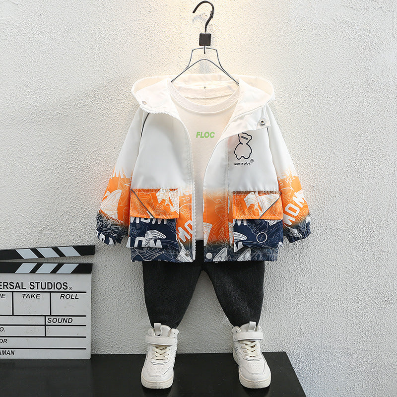 Toddler Boys Jackets Children's Clothing Boys Autumn Clothing