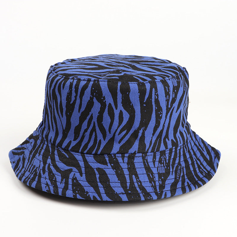 Bucket Hat Fishing Cap Cotton Print Fisherman Hat Vintage Print Fashion Sun Hat