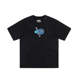 Gallery Dept T Shitrs Men's Clothing Gilding Letters Portrait Printing Short Sleeve