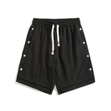 Men White Shorts Summer Men's Casual Shorts Loose Sports
