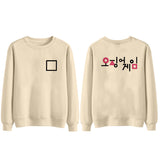 Squid Game Costume Men's and Women's round Neck Sweater