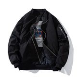 Varsity Jacket Autumn And Winter Pilot Jacket Men'S Cotton Baseball Uniform