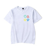 Squid Game Costume round Six Printed Short Sleeve Pullover round Neck T-shirt