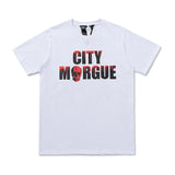 Vlone T Shirt Men'S Plus Size Retro Sports Casual Sweatshirts Short Sleeve Vlone