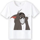 Tom And Jerry T Shirt Round Neck Loose Print