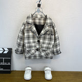Toddler Boys Jackets Boys' Jacket Spring and Autumn Suit Jacket