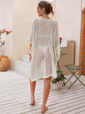 Coachella Music Festival Outfits Women's Sun Protection Coat Loose V-neck Pullover