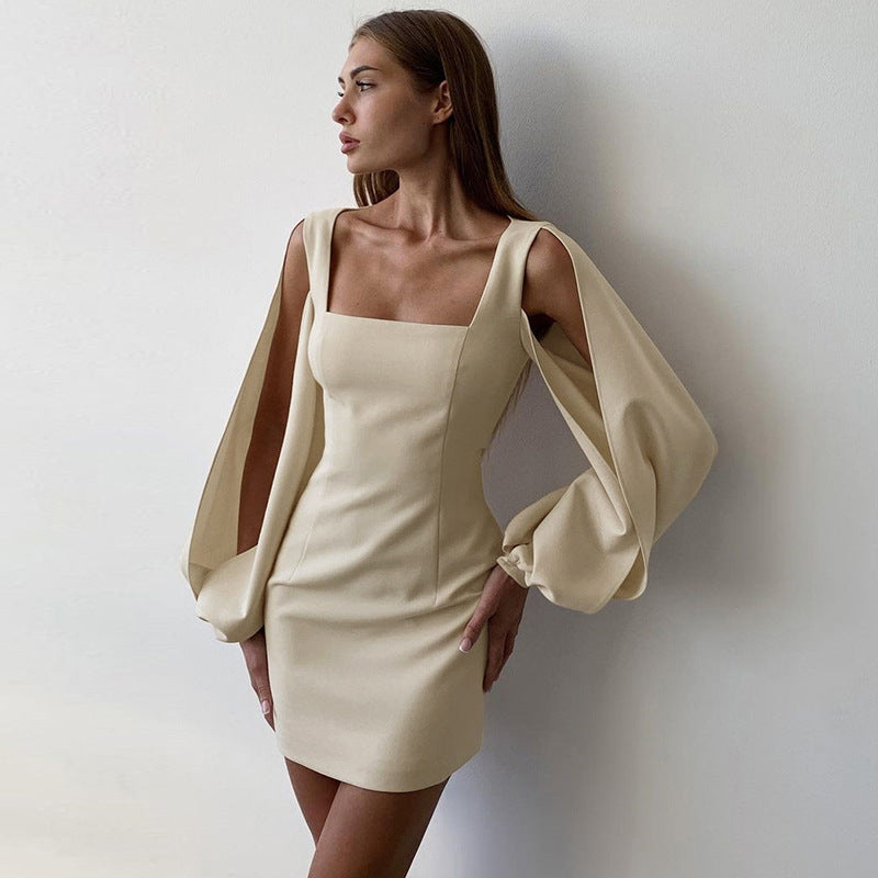 Music Festivals Rave Outfits Dress Fall Women's Clothing Fashion Sexy Slim Dress