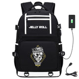 Jelly Roll Bag Jerry Roll Rapper Multi-Function Backpack