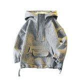 Toddler Boys Sweater Men's Sweater Spring and Autumn Hooded Clothes