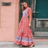 Nine Britton Dress Floral Skirt Beach Dress