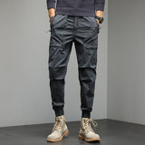 Cuffed Cargo Pants Casual Pants Men's Summer Clothing Harem Pants
