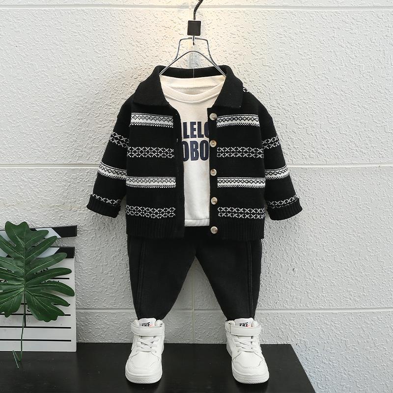 Toddler Boys Sweater Clothes Spring and Autumn Children's Autumn Clothing Clothes