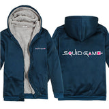 Squid Game Costume round Six Printed Thickening Sweatshirt