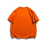 Men T Shitrs Mirror Reflection Letter Printing Round Neck