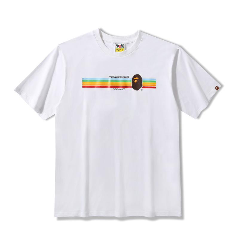 Bathing Ape T Shirt Summer Simple Leisure Short Sleeve T-shirt