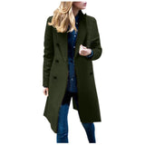 Naomi Watts Gypsy Outfits Autumn and Winter plus Size Woolen Women's Coat