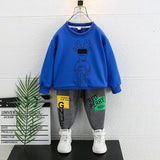 Toddler Boys Sweater Boys' Sweater Suit Spring and Autumn