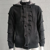 Baja Hoodie Hooded Knit Cardigan Coat