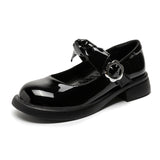 Mary Jane Shoes Summer Retro Shoes Butterfly Skirt