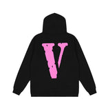 Vlone Hoodie Big V Autumn And Winter Men'S And Women'S Loose-Fitting Hoodie Sweater Street