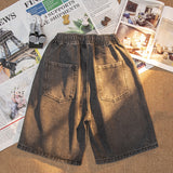 Men Denim Shorts Men's Summer Sports Casual Pants