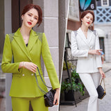 Interview Suit Women Suit Women's Summer Casual Fashion Formal Wear