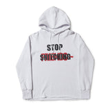Vlone Hoodie Letter Printing Torn Edge Destroyed Thin Hoodie