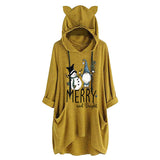 Merry and Bright Sweatshirts Merry and Bright Snowman Christmas Hoodie