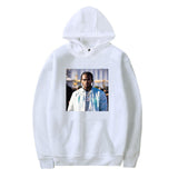 Pop Smoke Hoodies Printed Casual Loose-Fitting Hoodie Sweatshirt