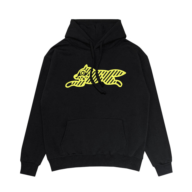 Ice Cream Running Dog Hoodie Slash Jumping Dog Hip Hop Pullover Sweater
