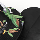 Bucket Hat Fishing Cap Cotton Print Fisherman Hat Female Sun-Proof Bucket Hat Fashion Sun Hat