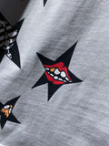 CHH Chrome Hearts T Shirts Graffiti Lip Short Sleeve T-shirt