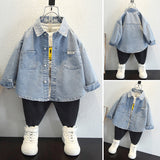 Toddler Boys Jackets Boys' Autumn Shirt Clothes