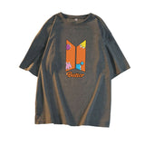BTS Proof T Shirt Summer round Neck Loose Large Size Short Sleeve T-shirt