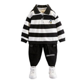 Toddler Boys Sweater Autumn Clothing Suit Boys' Hooded Sweater