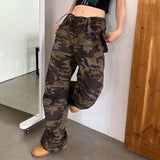 Julia Fox Low Rise Jeans Hip Hop Style Pleating Stitching Buttons
