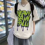 Men T-Shirts Printed Loose Casual