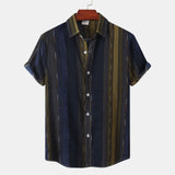 Camp Collar Shirt Floral Short Sleeve Shirt