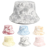 Bucket Hat Fishing Cap Cotton Print Fisherman Hat Bucket Hat Fashion Color Gradual Sun Hat