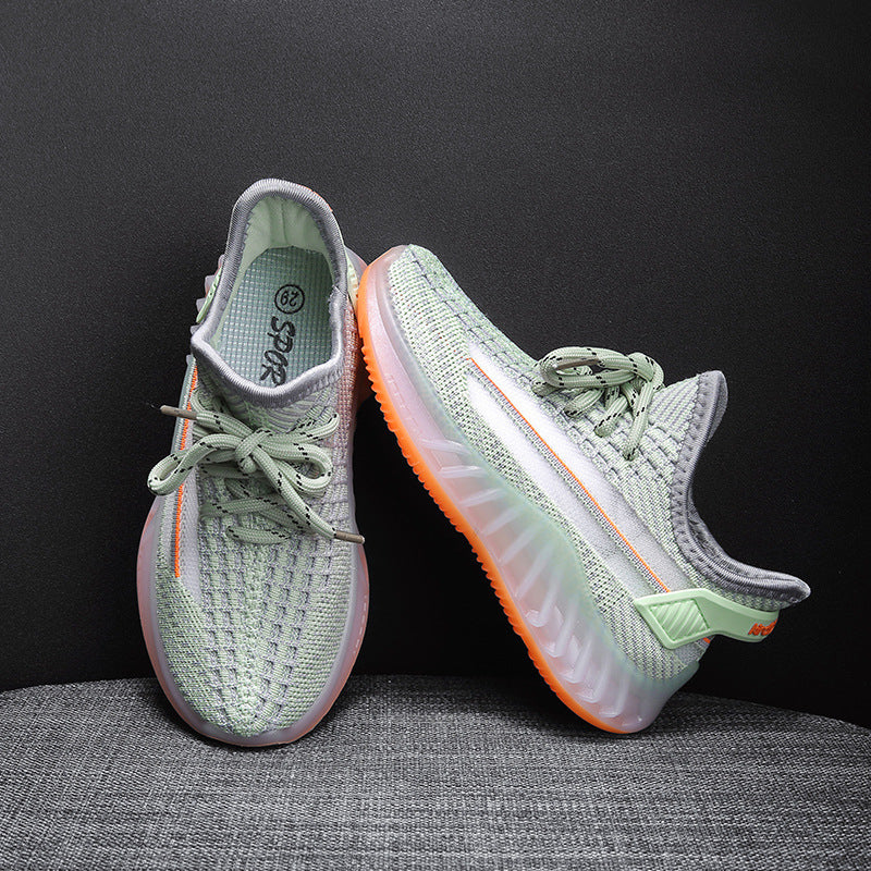 designer Sneaker Shoes Children's Shoes Summer Fashionable Breathable Medium and Large Children's Casual Shoes