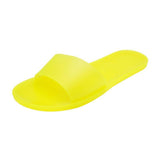 Women Open Toe Sandals Flats Summer Candy Color Flat One-Line Casual Slippers