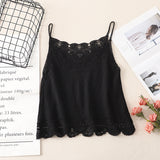 Coachella Music Festival Outfits Hollow Lace Camisole Women's Summer