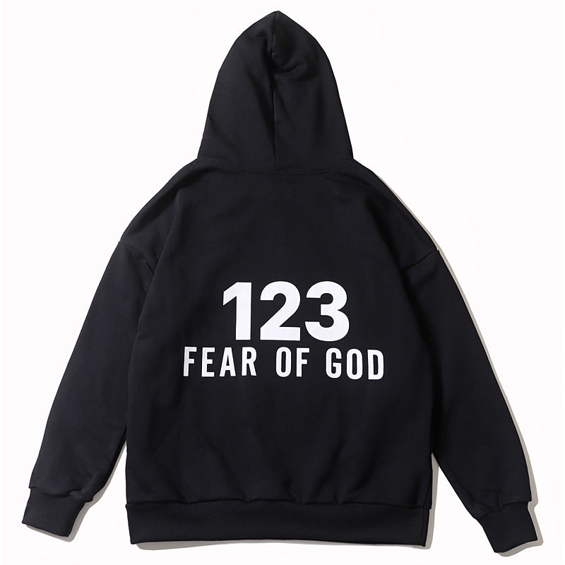 Kanye West Sunday Service Hoodie Autumn And Winter Angel Kids Printed Fog Hooded Sweater
