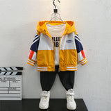 Toddler Boys Jackets Boys' Coat Spring and Autumn Fashion Hooded