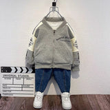 Toddler Boys Jackets Boys' Spring Coat Sports Baseball Uniform