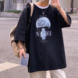 Men T-Shirts All-Match Half-Sleeved Loose Printing