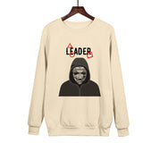 Squid Game Costume Beauty Clothing Loose Long Sleeve Crew Neck Sweater Women