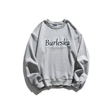 Crew Neck Sweatshirts Men's Autumn Loose Casual Letter Printing