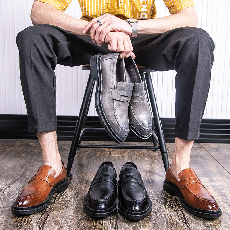 Men's Loafers Relaxedfit Slipon Loafer Men Shoes Men Business Formal Wear Summer Casual